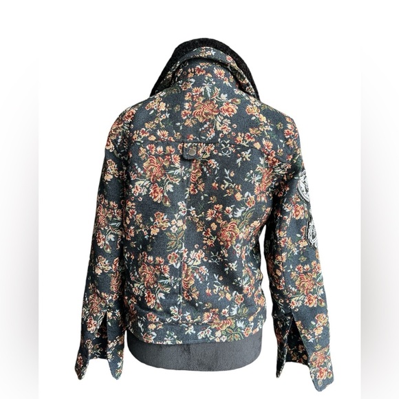 BlankNYC Tapestry Flight Jacket Size S Urban Outfitters - Picture 5 of 10